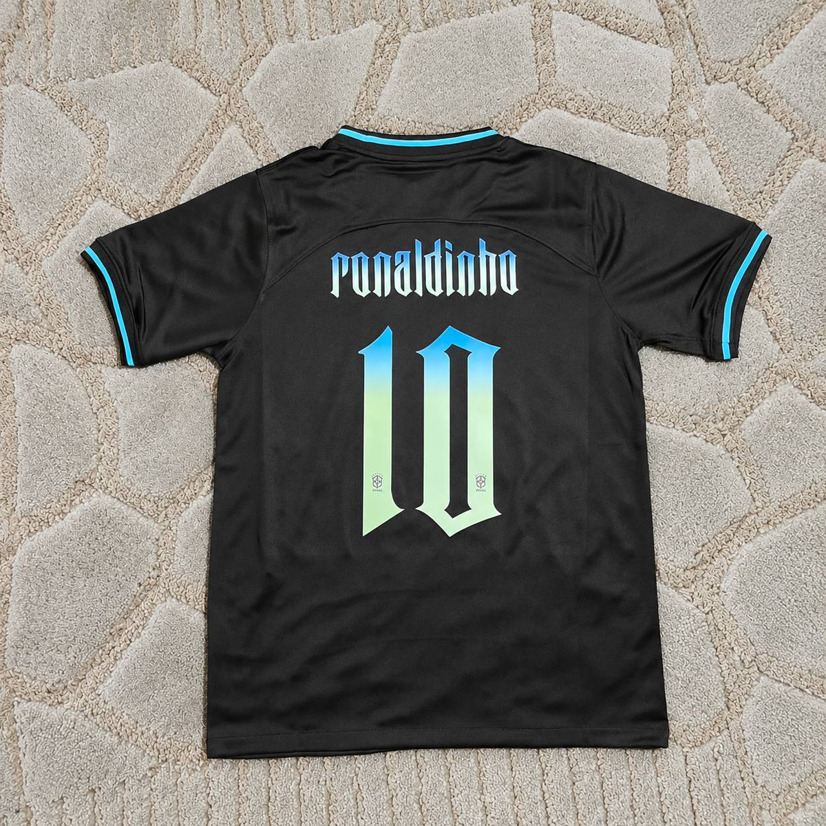 Ronaldinho Brazil Retro Football Jersey Soccer Trikot Maillot