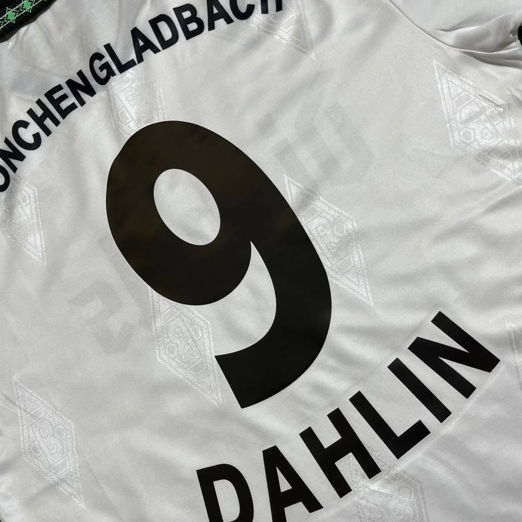 Martin Dahlin Borussia Mönchengladbach 1995/96 Retro Fußballtrikot Jersey Trikot Maillot