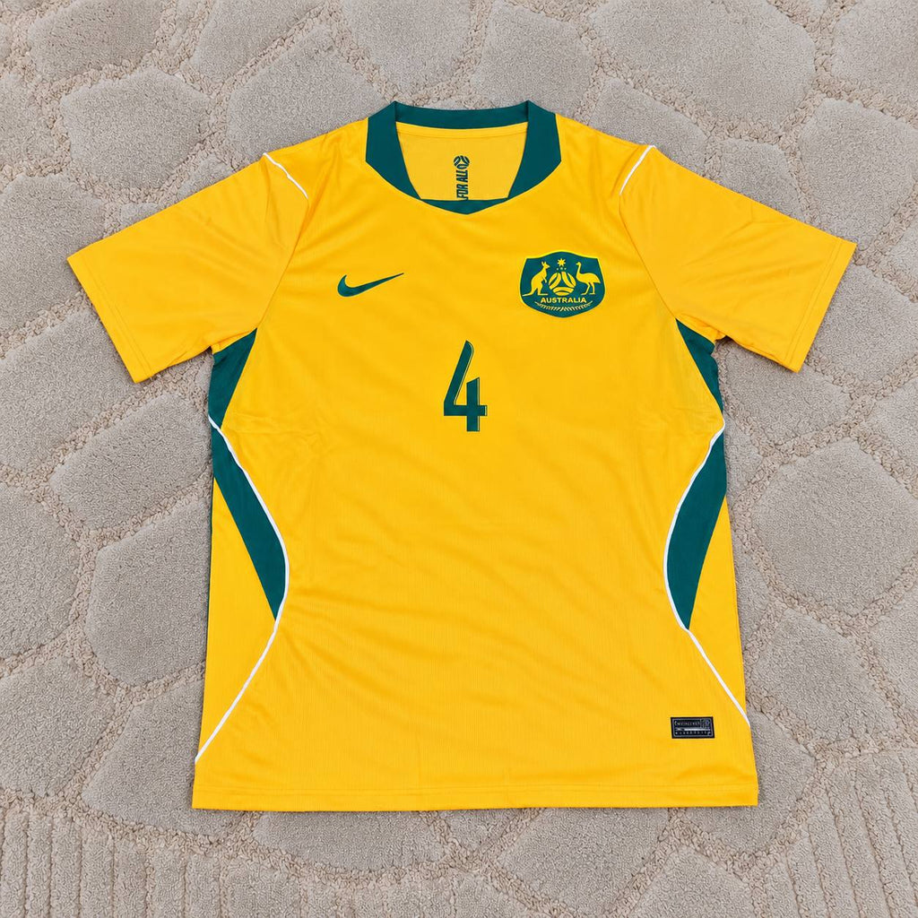 Tim Cahill Australia Retro Football Jersey Trikot Maillot