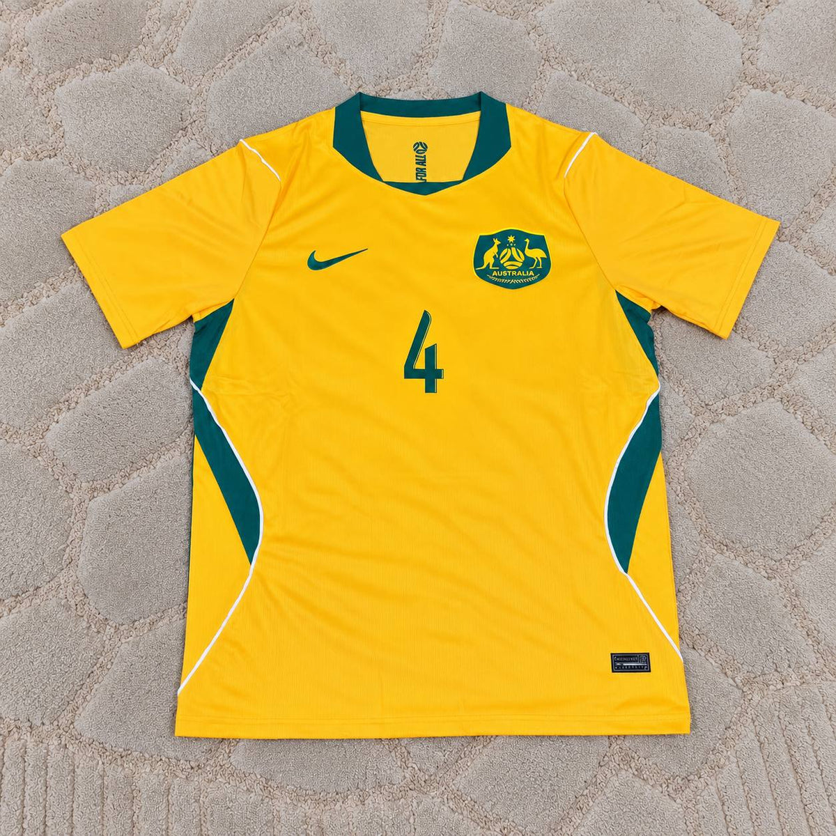 Tim Cahill Australia Retro Football Jersey Trikot Maillot
