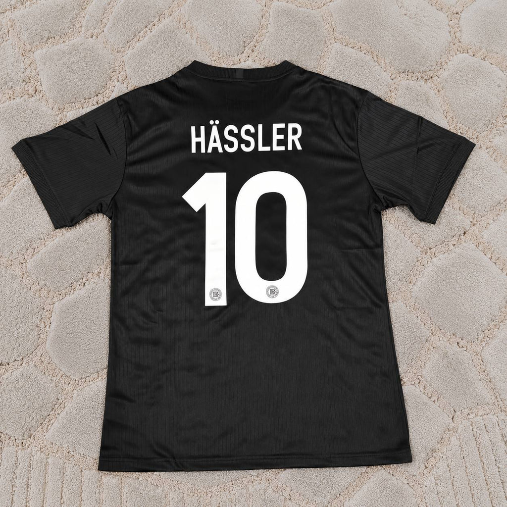 Thomas Hassler Germany 125 Years Special Black Football Jersey Trikot Maillot