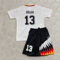 Rudi Völler Deutschland Germany 1994 Weltmeisterschaft Germany Kids Retro Football Jersey Kit
