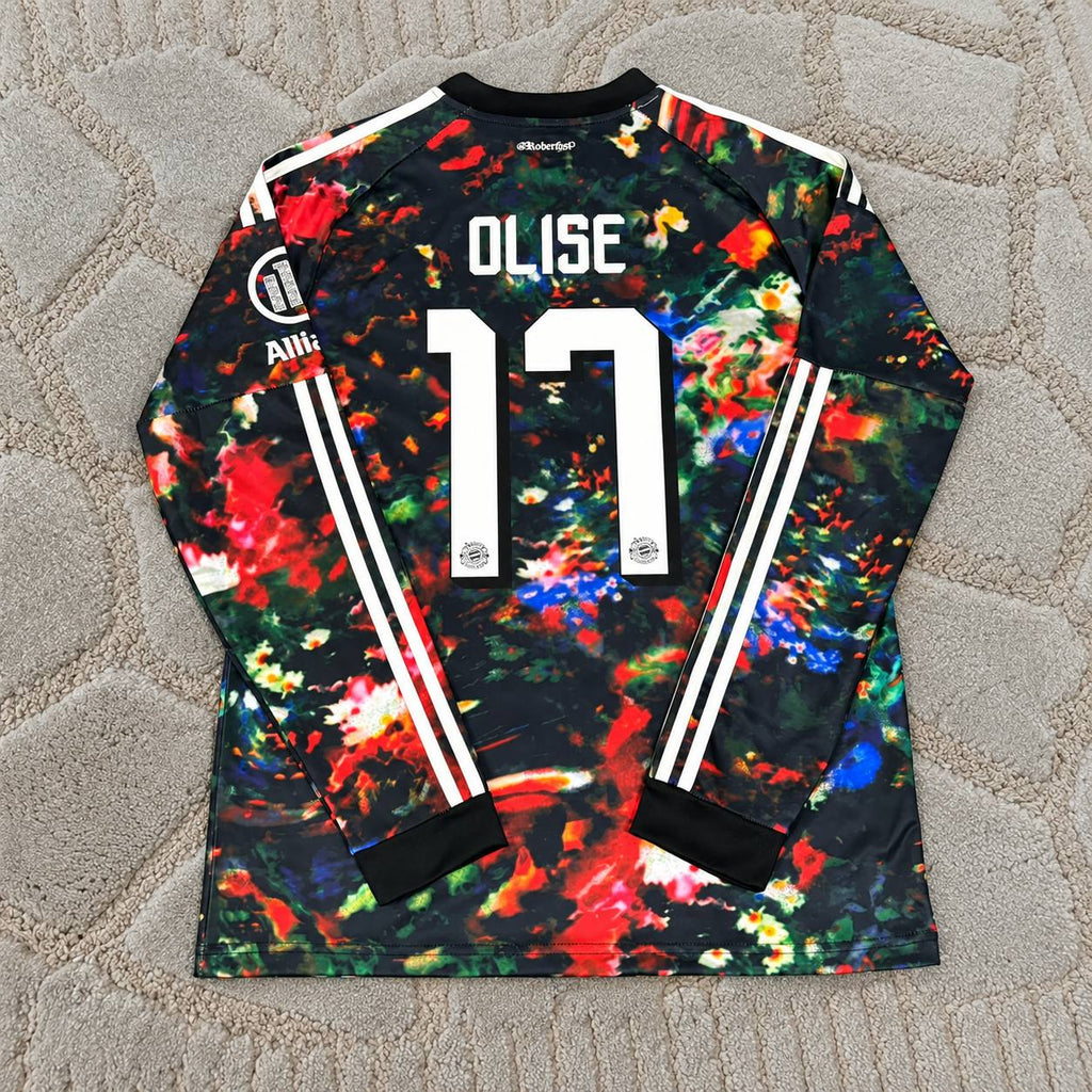 Bayern Munich Michael Olise Long Sleeve Oktoberfest Spezial-Edition Football Jersey Soccer Trikot Maillot
