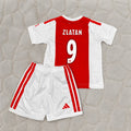 Zlatan Ibrahimović Ajax White Kids Retro Football Jersey