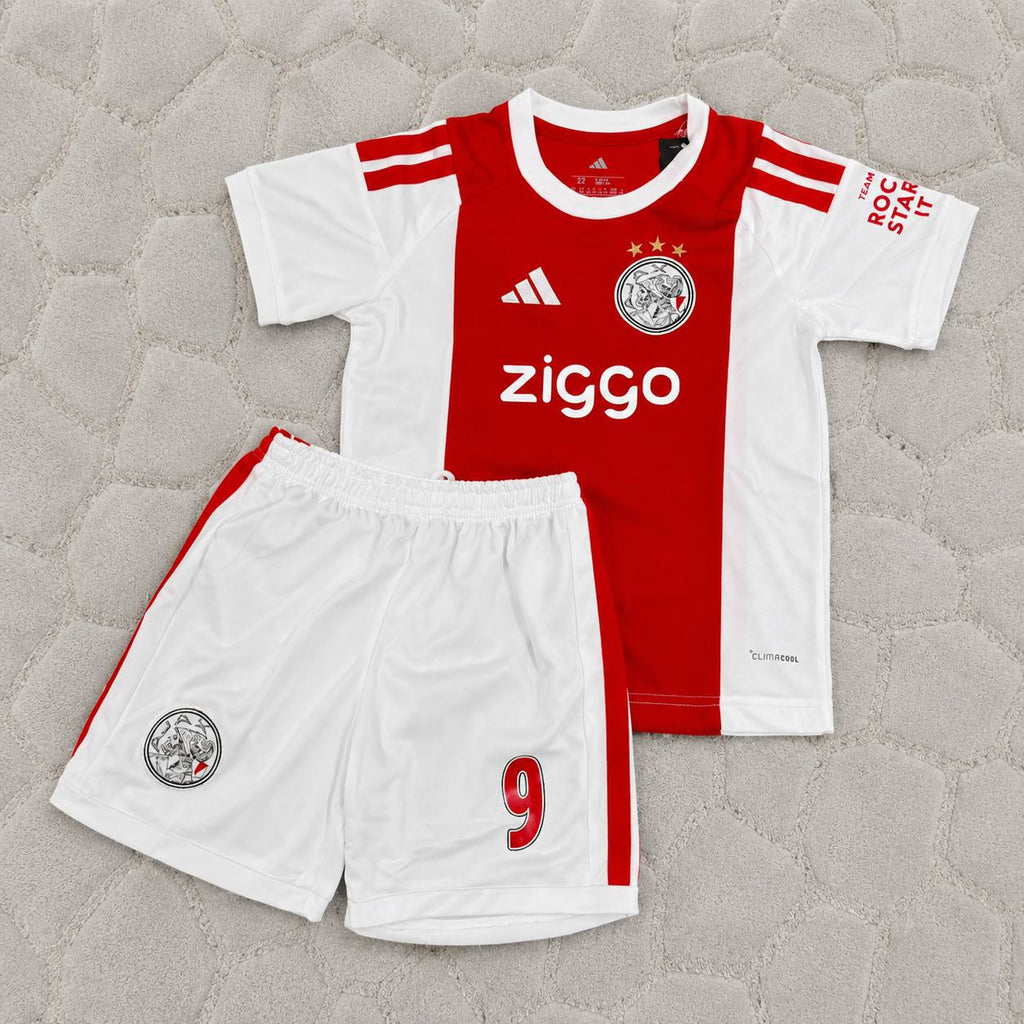 Zlatan Ibrahimović Ajax White Kids Retro Football Jersey