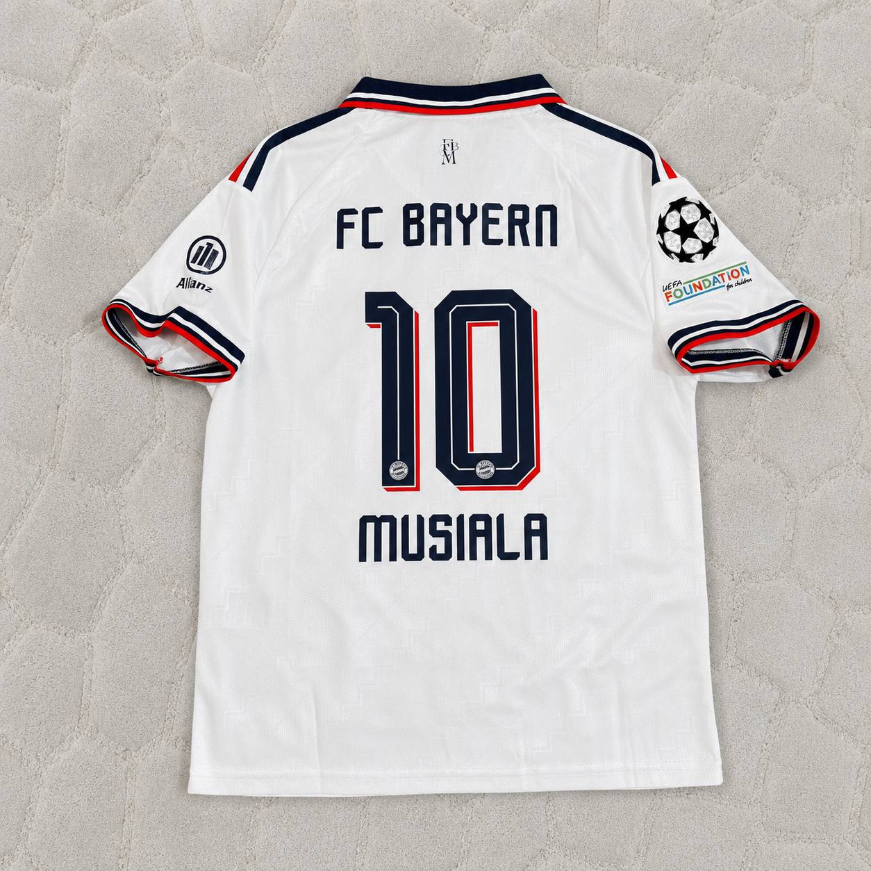 Jamal Musiala Bayern Munich 2027 New Season Away New Season Football Jersey Kit