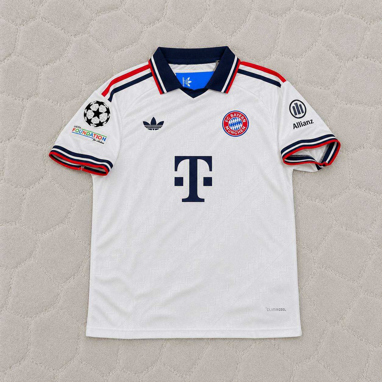 Jamal Musiala Bayern Munich 2027 New Season Away New Season Football Jersey Kit