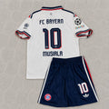 Jamal Musiala Bayern Munich 2027 New Season Away Kids New Season Football Jersey Kit