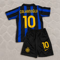 Hakan Calhanoglu Inter Home New Season 2027 Kids Jersey Trikot Maillot Soccer Shirt