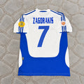 Theodoros Zagorakis Greece Euro 2004 Final Retro Football Jersey Trikot Maillot