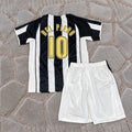 Alessandro Del Piero Juventus 2004 2005 White Black Kids Retro Football Jersey Soccer Trikot Maillot