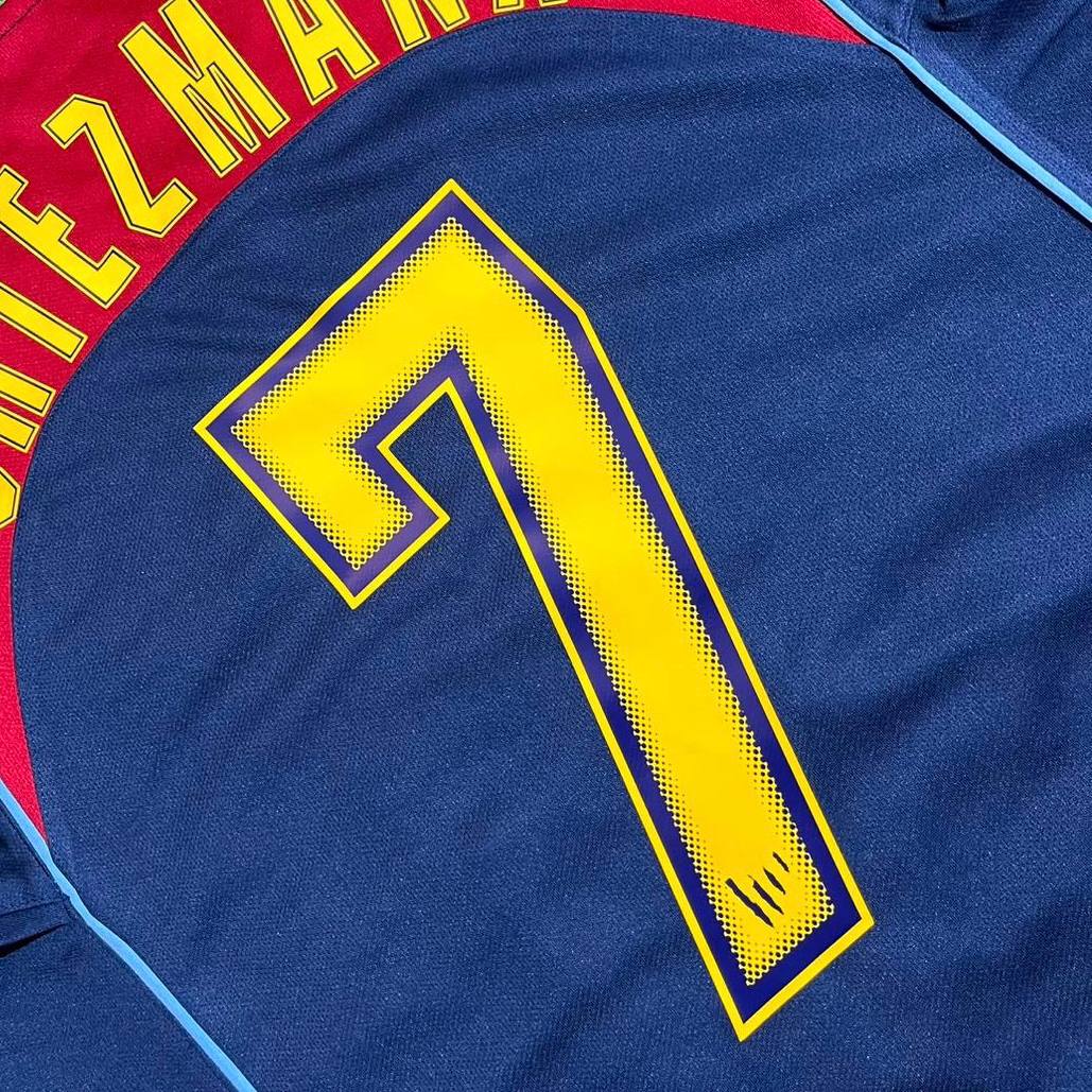 Antoine Griezmann #7 Atletico Madrid SpiderMan Retro Football Jersey