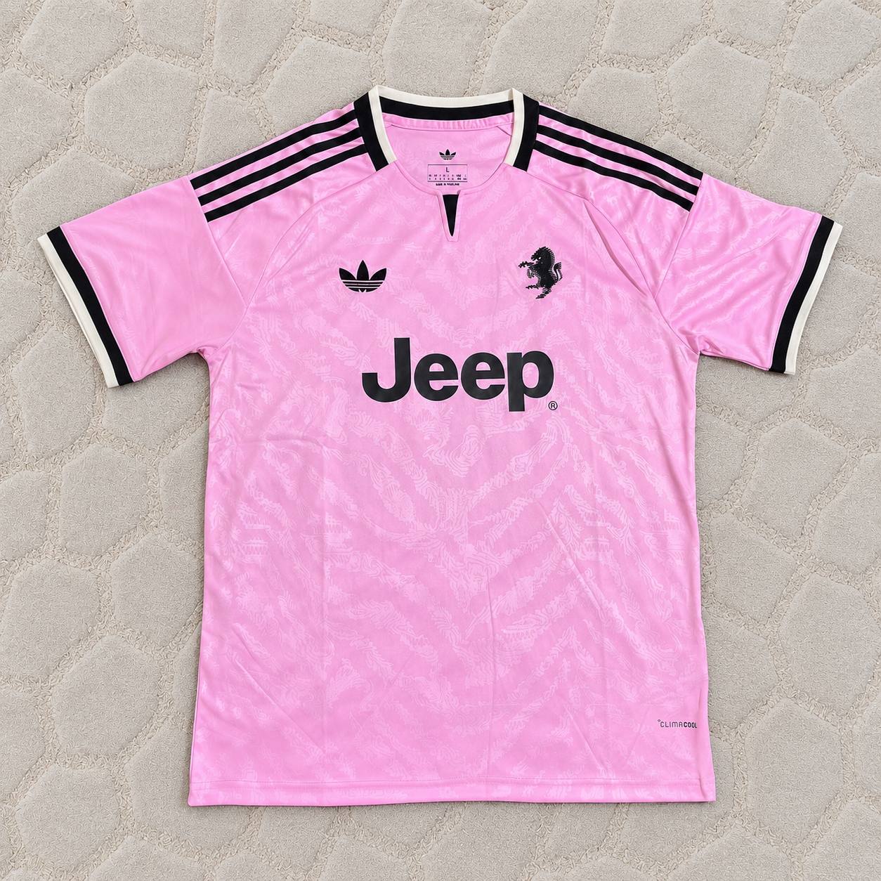 Kenan Yıldız Juventus 2026/2027 New Season Away Pink Football Jersey
