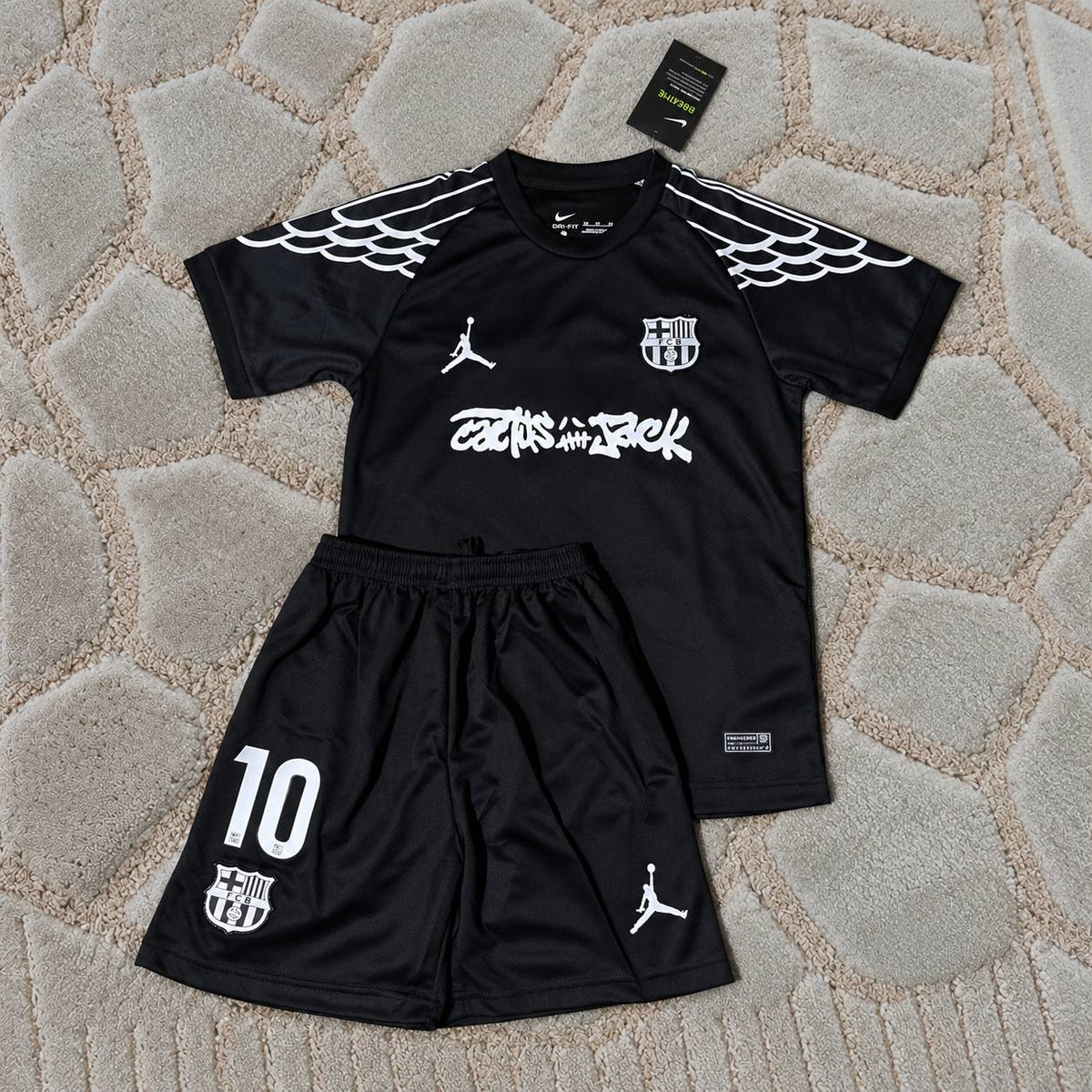 lamine-yamal-barcelona-2026- kids black-number-10 new season-football