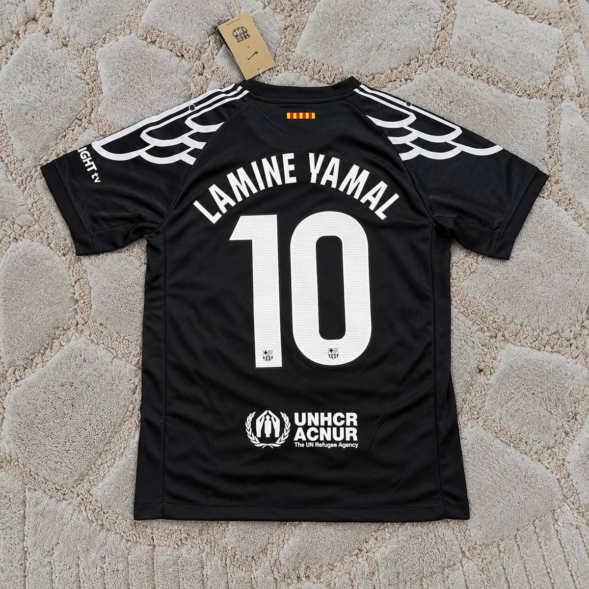 Lamine Yamal #10 Barcelona 2026 Black Football Jersey Soccer Shirt Trikot Maillot Magliaa