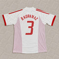 Bülent Korkmaz Türkiye 2002 World Cup White Retro Football Jersey