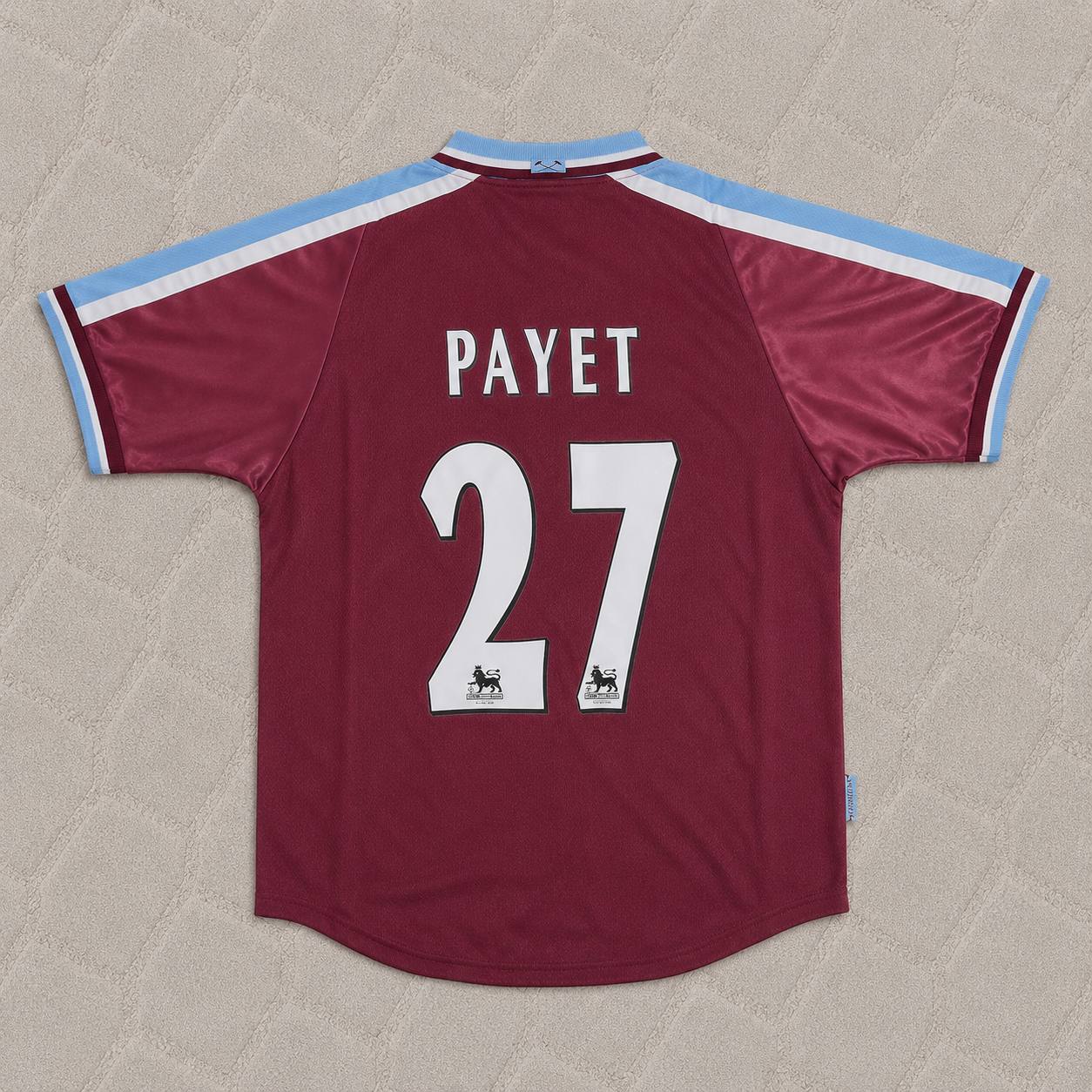 Dimitri Payet #27 West Ham United Home Retro Football Jersey