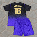Rodri #16 Barcelona 2027 New Season Away Kids Football  Soccer Shirt Jersey Trikot Maillot Magliaa