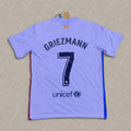 Antoine Griezmann #7 Barcelona 2021-22 Season Retro Jersey Trikot Soccer Shirt