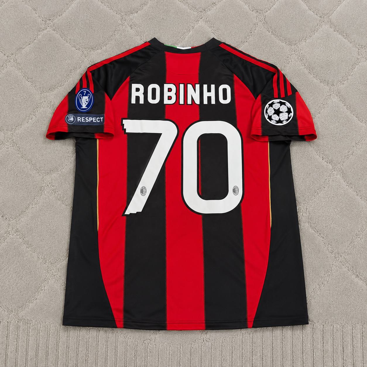 Robinho 70- Milan 2010/2011 Home Retro Jersey Trikot