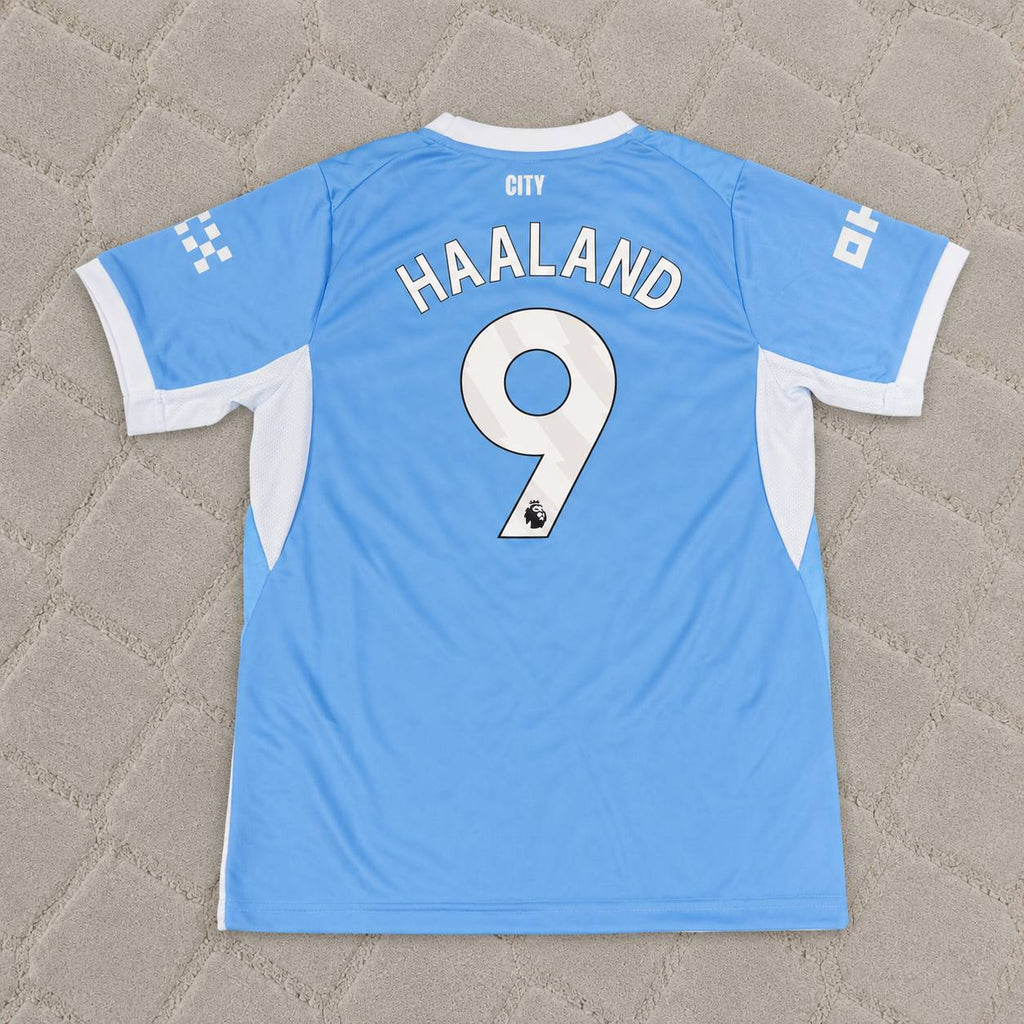 Erling Haaland Manchester City 2026-27 Home New Season Jersey Trikot Maillot Soccer Shirt