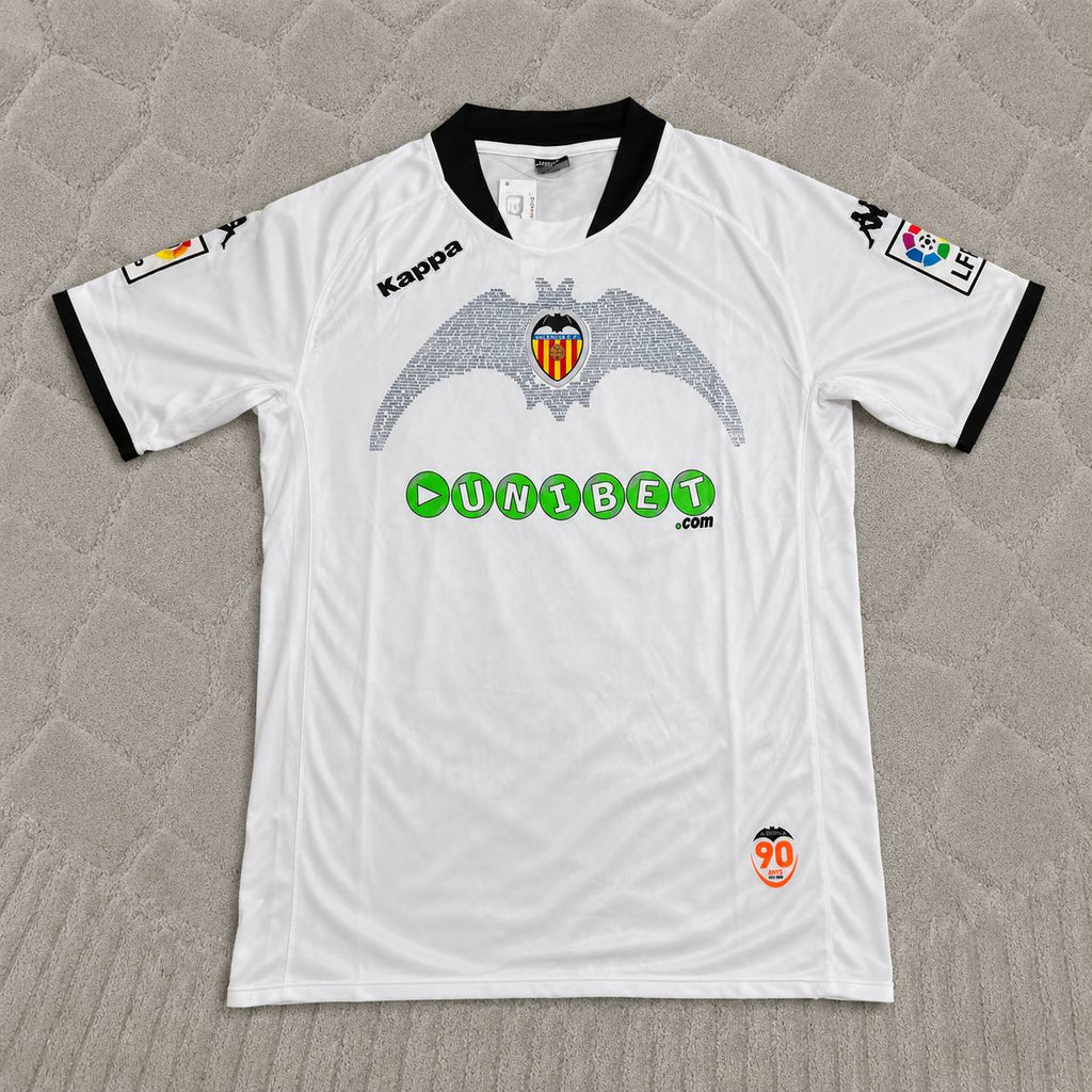 Pablo Aimar #21 Valencia White Retro Football Jersey