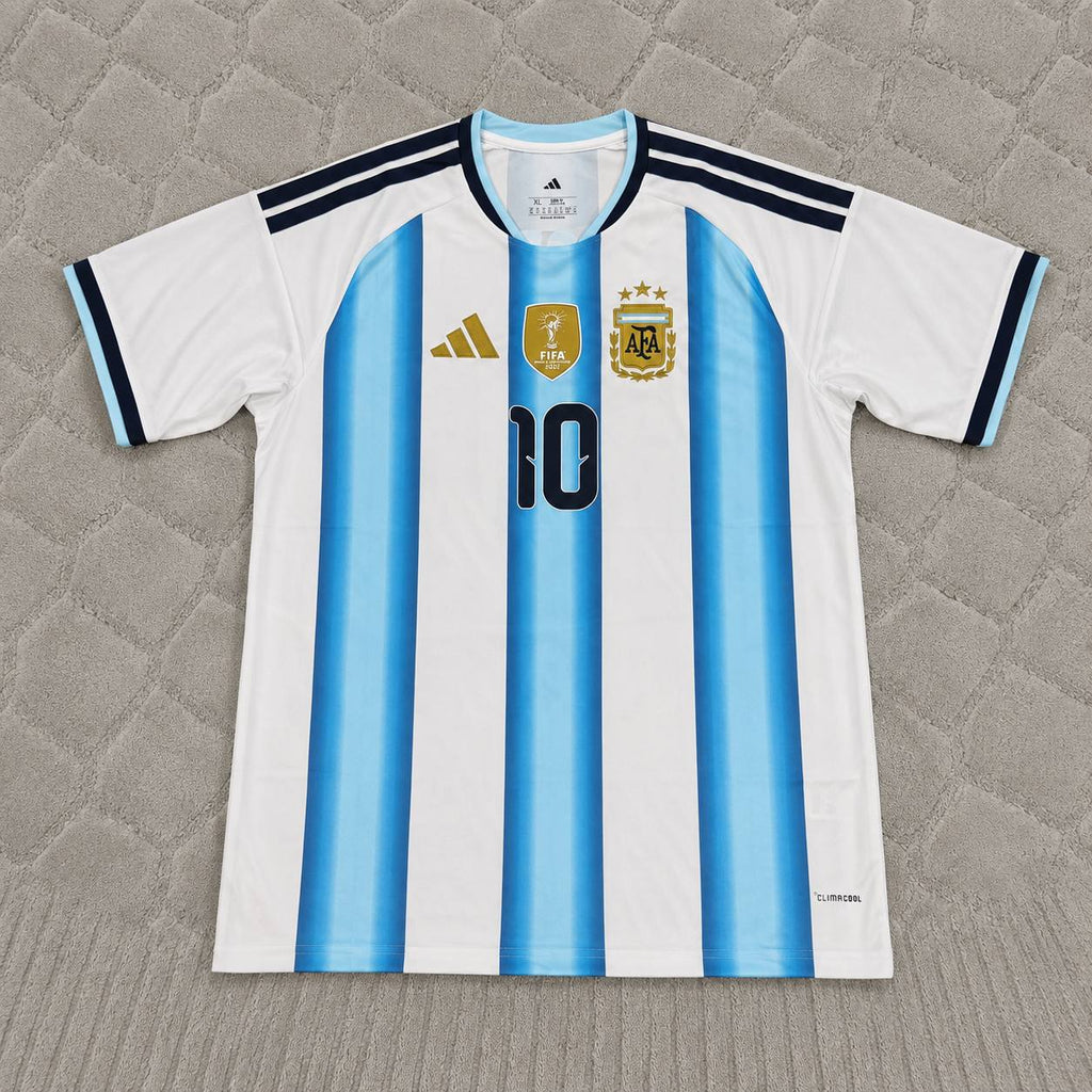 Diego Armando Maradona Argentina Retro Home White Football Jersey Trikot Maillot