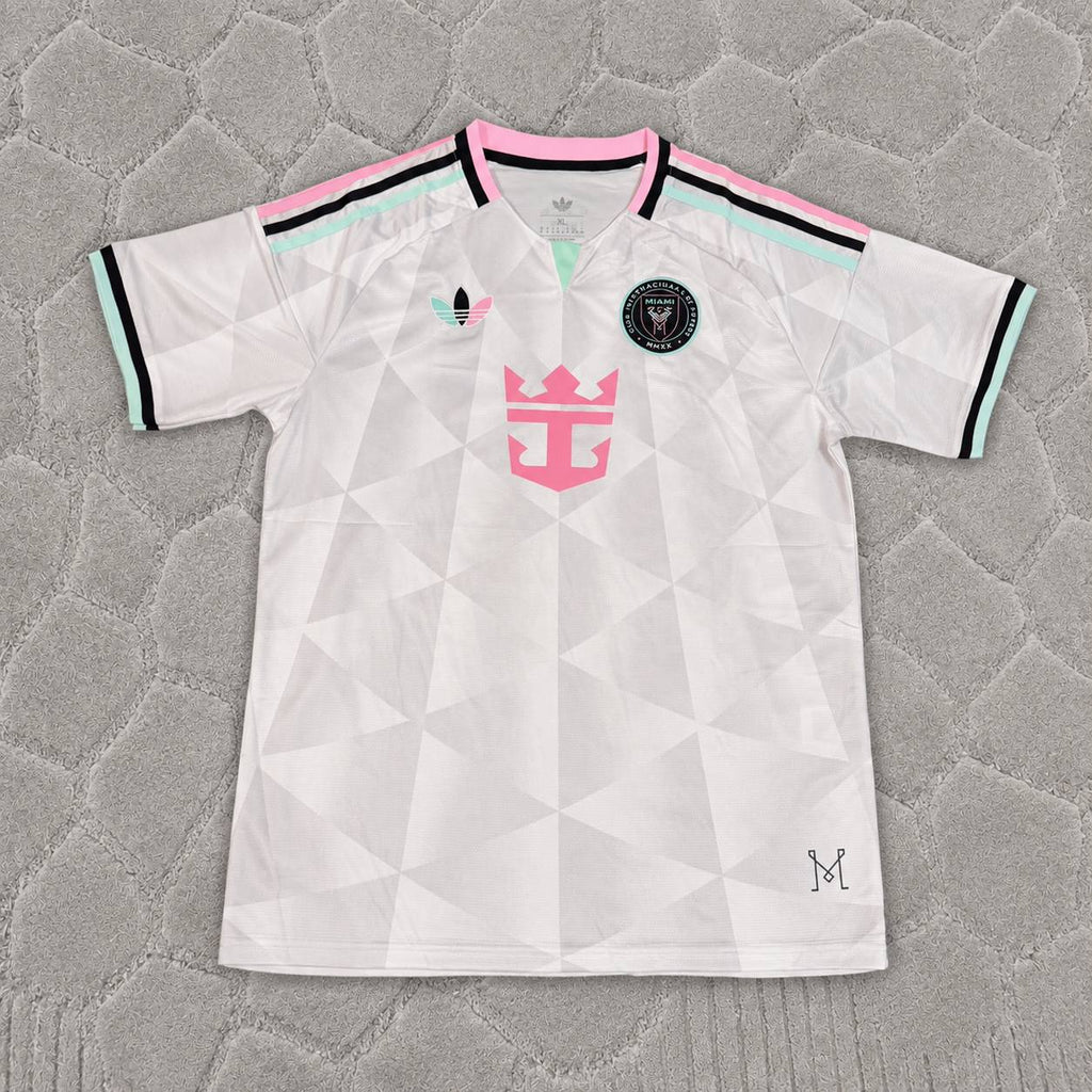 Lionel Messi New Season White Jersey Soccer Shirt Trikot Soccer Shirt