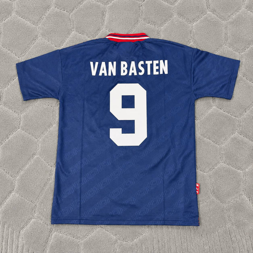 Marco van Basten #9 Ajax Away Retro Football Jersey