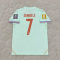 Ousmane Dembélé #7 France 2026 World Cup Kids Away Football Jersey