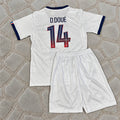 Desire Doue #14 Kids Jersey –Trikot Maillot Soccer Shirt Football