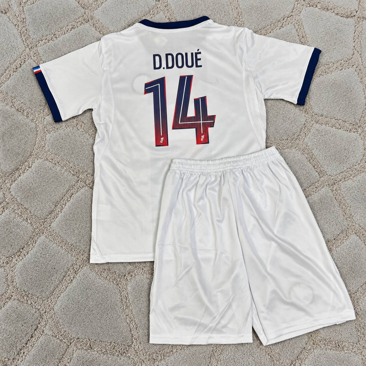 Desire Doue #14 Kids Jersey –Trikot Maillot Soccer Shirt Football