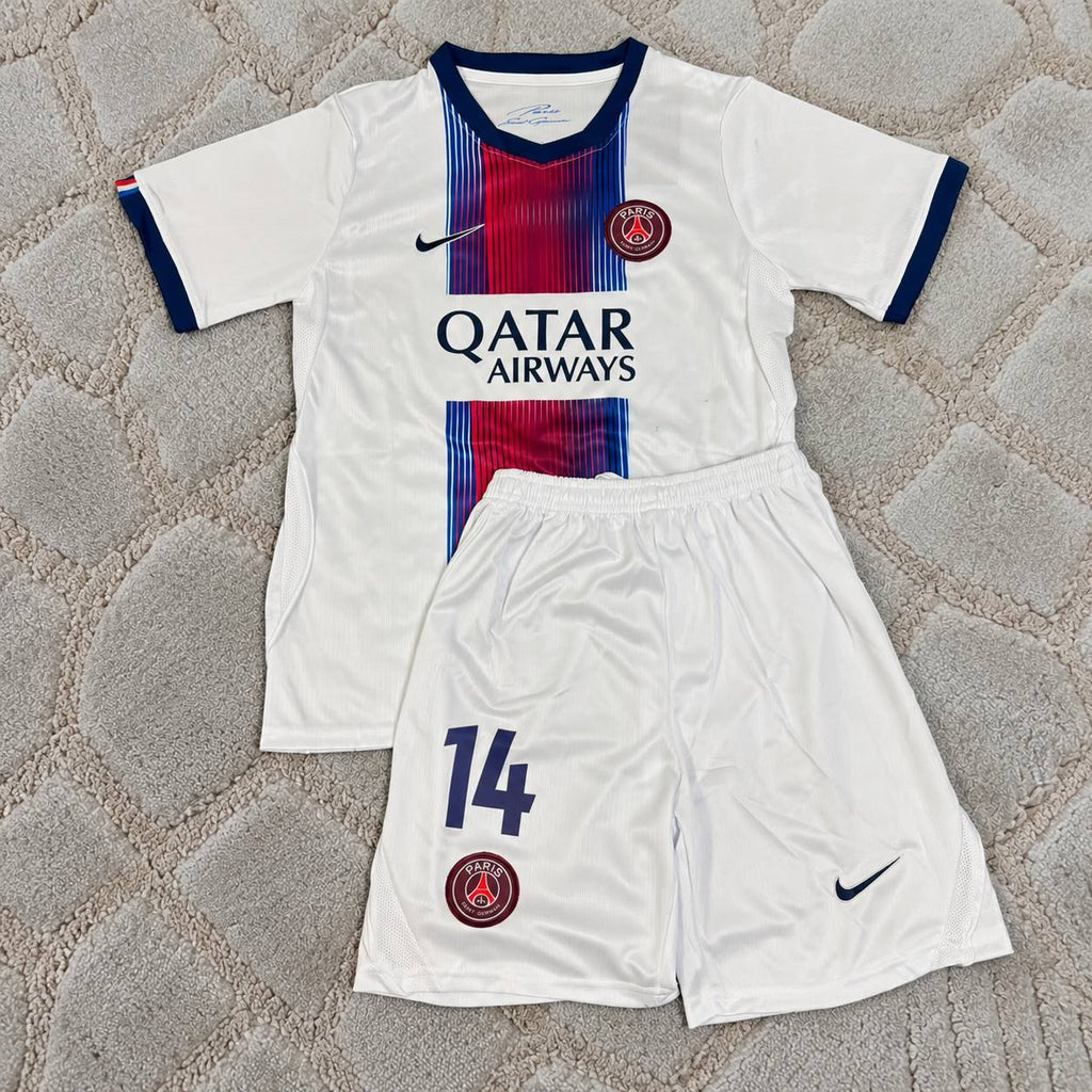 Desire Doue #14 Kids Jersey –Trikot Maillot Soccer Shirt Football