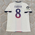 Fabian Ruiz #8 White Jersey Maillot Trikot Soccer Shirt