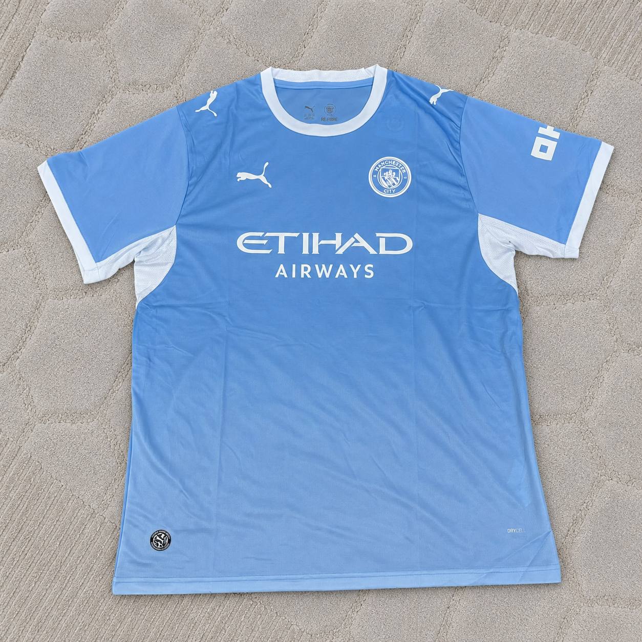 Ayyoub Bouaddi Manchester City 2026-27 Home New Season Jersey Trikot Maillot Soccer Shirt