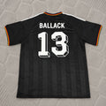 Michael Ballack 13# Germany Black Retro Vintage Football Jersey