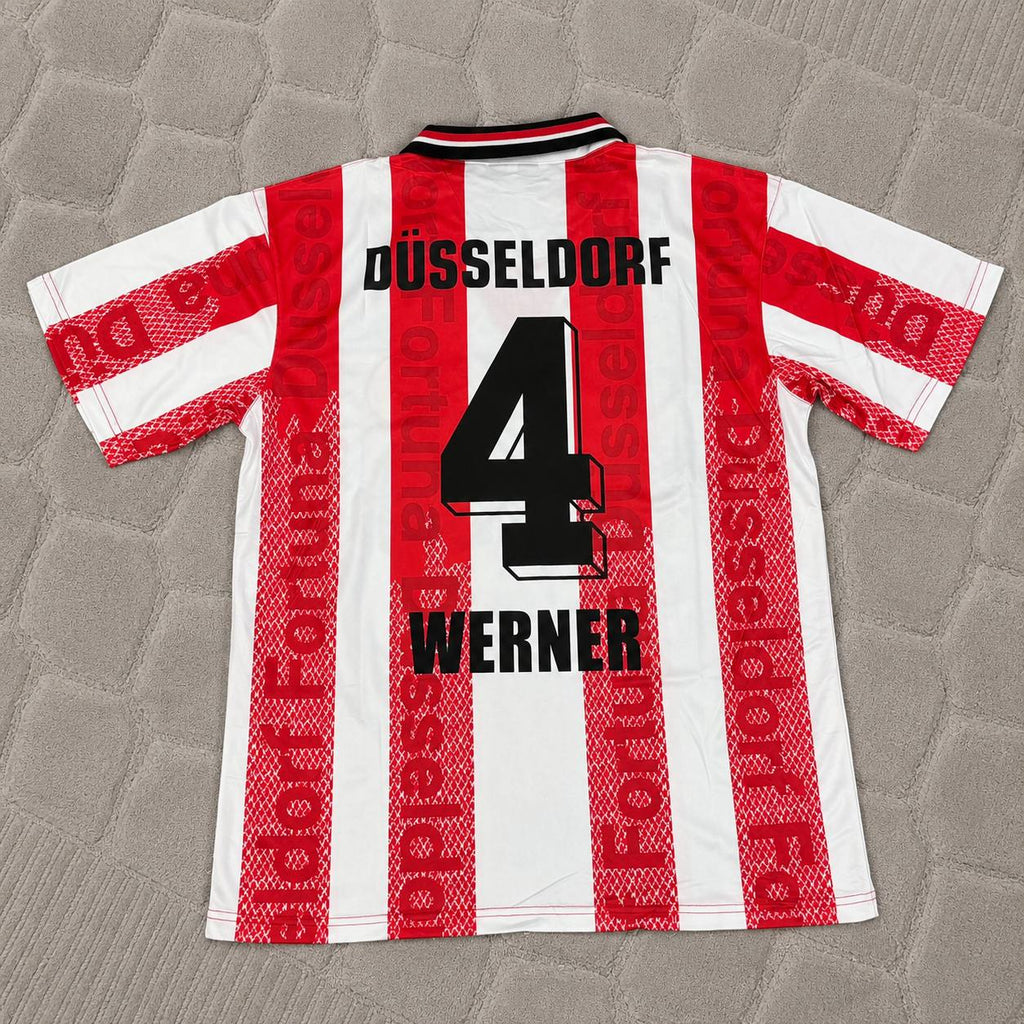 Karl Werner Fortuna Düsseldorf Retro Football Jersey
