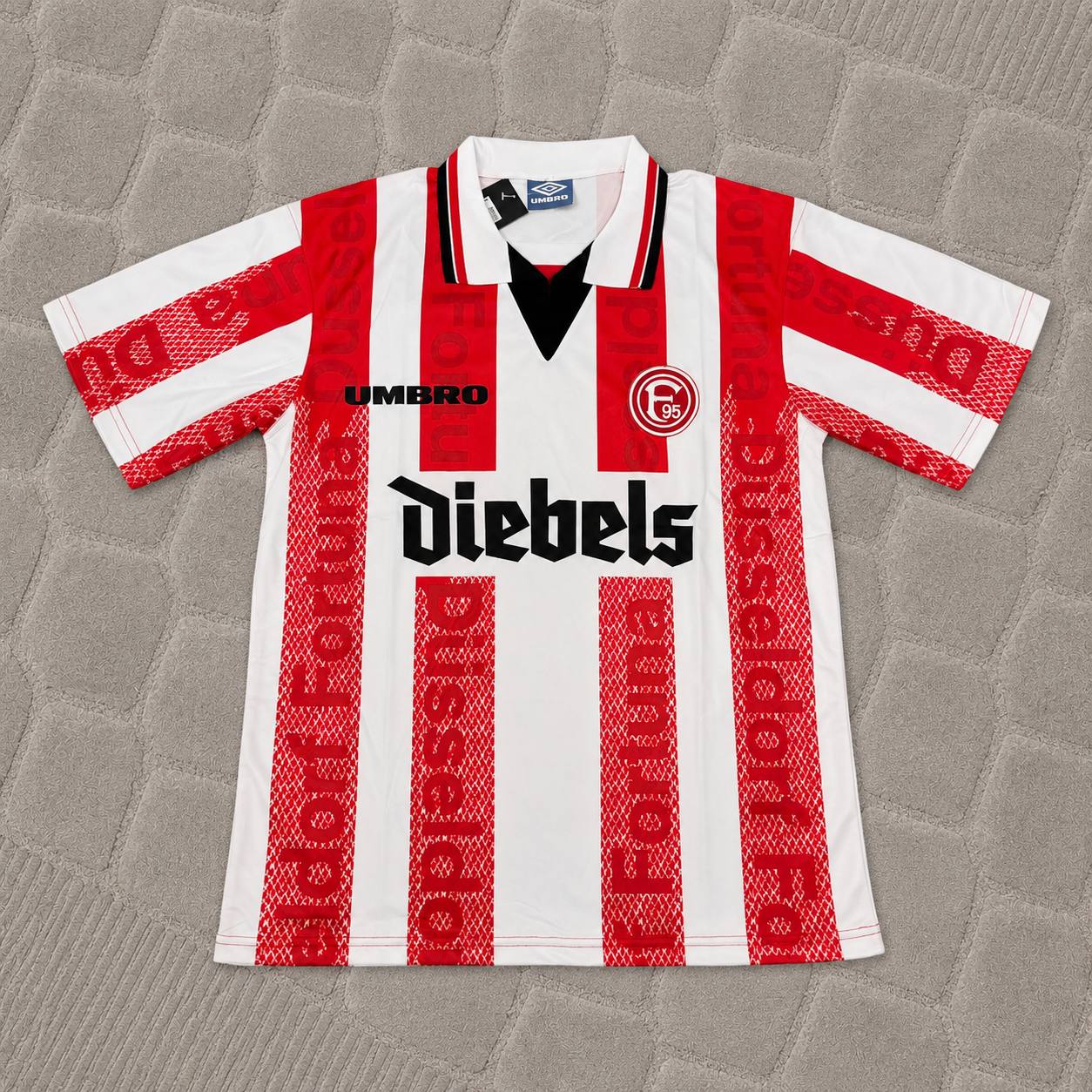 Karl Werner Fortuna Düsseldorf Retro Football Jersey