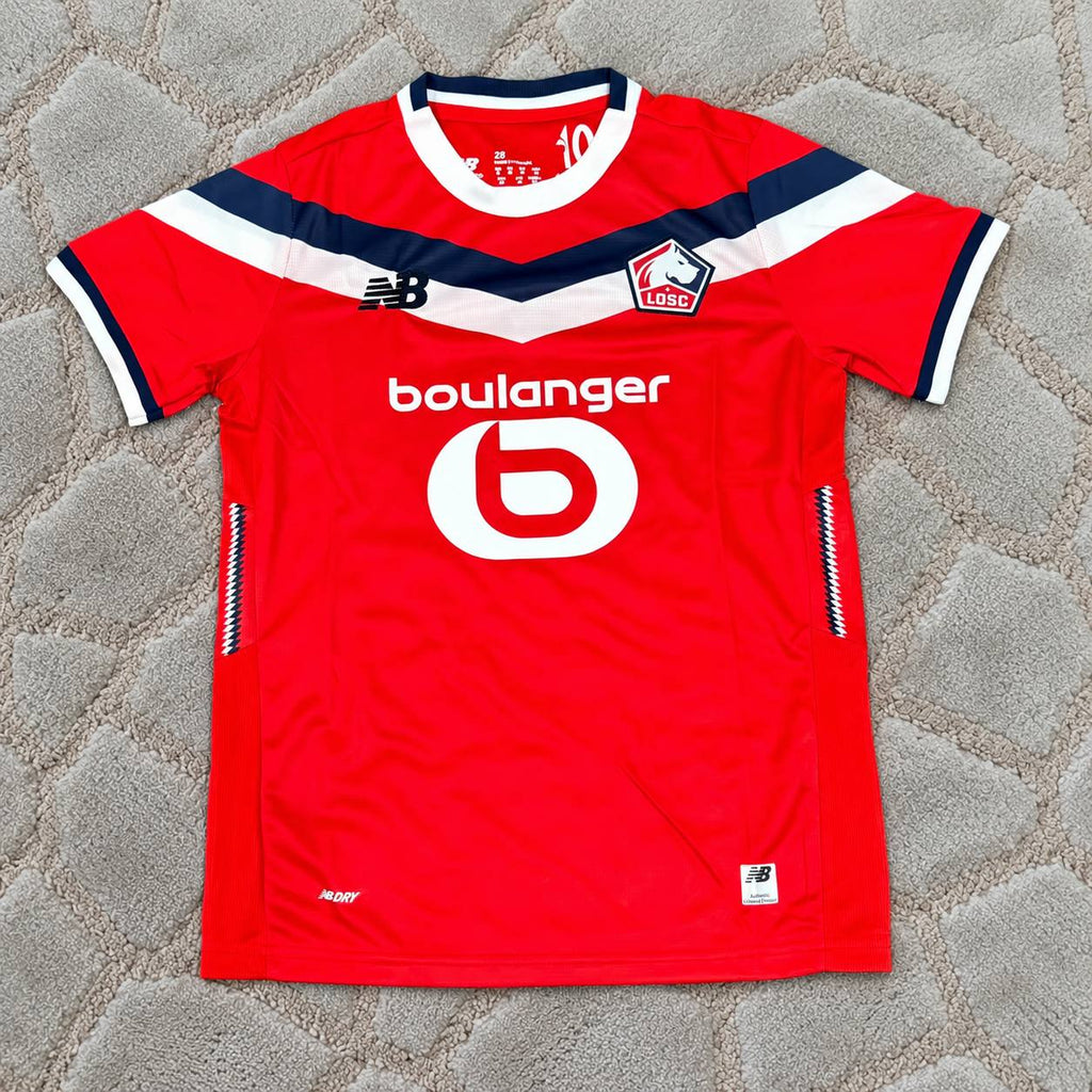Ayase Ueda Losc Lille 2026-2027 New Season Home  Soccer Kit Football Jersey Trikot Maillot