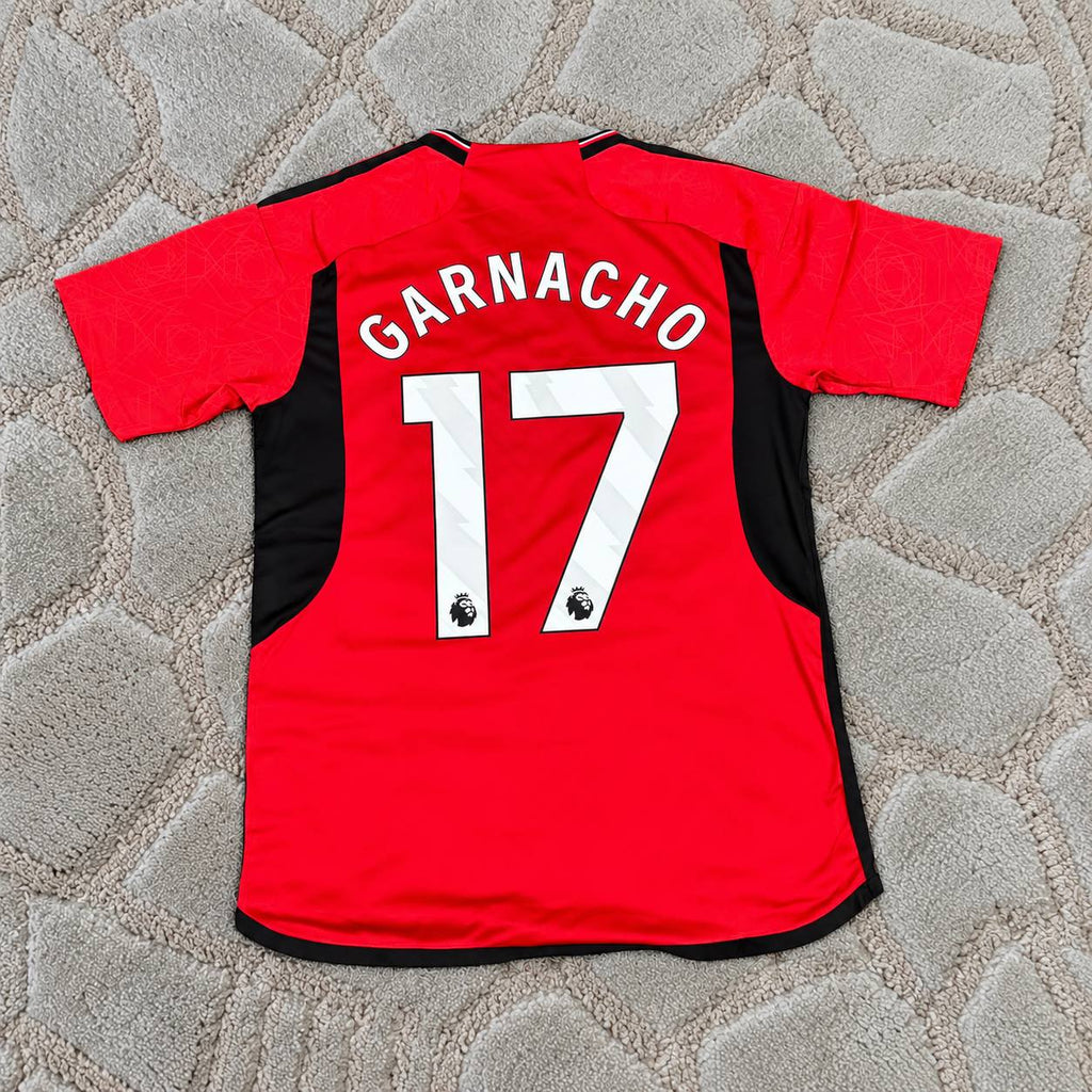 Alejandro Garnacho Manchester United New Season Home Red Football Jersey Kit Trikot Maillot