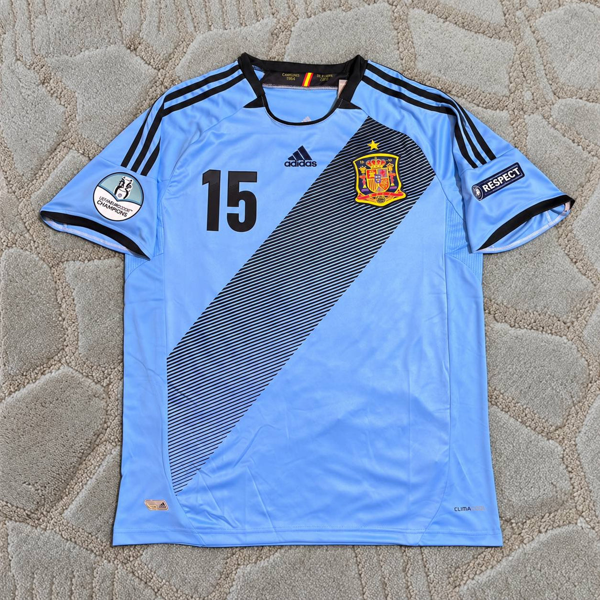 Sergio Ramos Spain EURO 2012 Final Retro Football Jersey Kit Trikot Maillot Magliaa