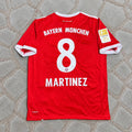Javi Martinez Bayern Munich 2017-2018 Retro Home Football Jersey Kit Trikot Maillot