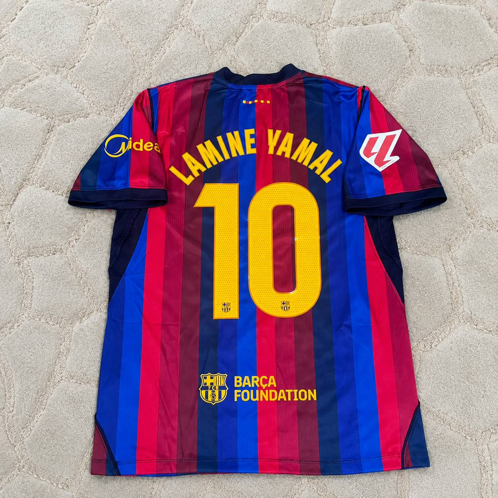 Lamine Yamal #10 Barcelona New Season Jersey Trikot Maillot Soccer Shirt