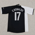 Cristiano Ronaldo Portugal 2005 Special White and Black Retro Football Jersey Kit