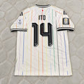 Junya Ito Japan 2026 World Cup Away White Football Jersey Trikot Maillot
