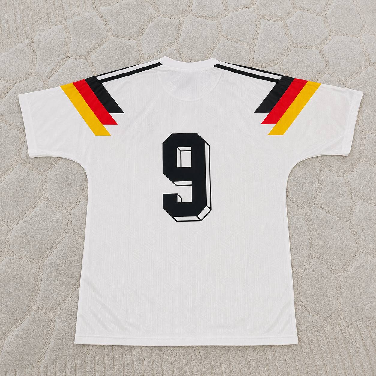 Rudi Völler Germany Deutschland 1990 Weltmeisterschaft Retro Fußballtrikot