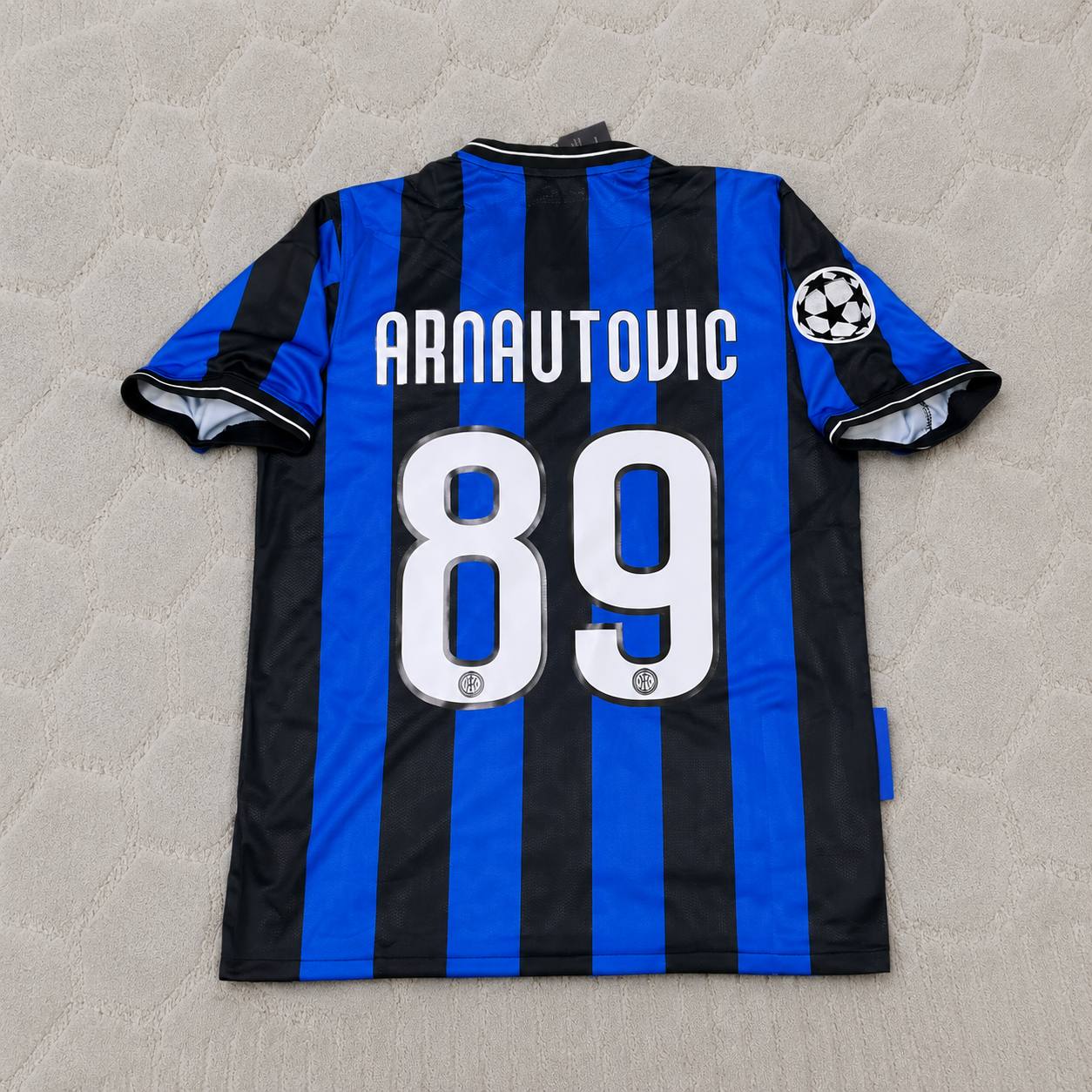 Marko Arnautovic Inter Milan 2009-2010 Retro Football Jersey