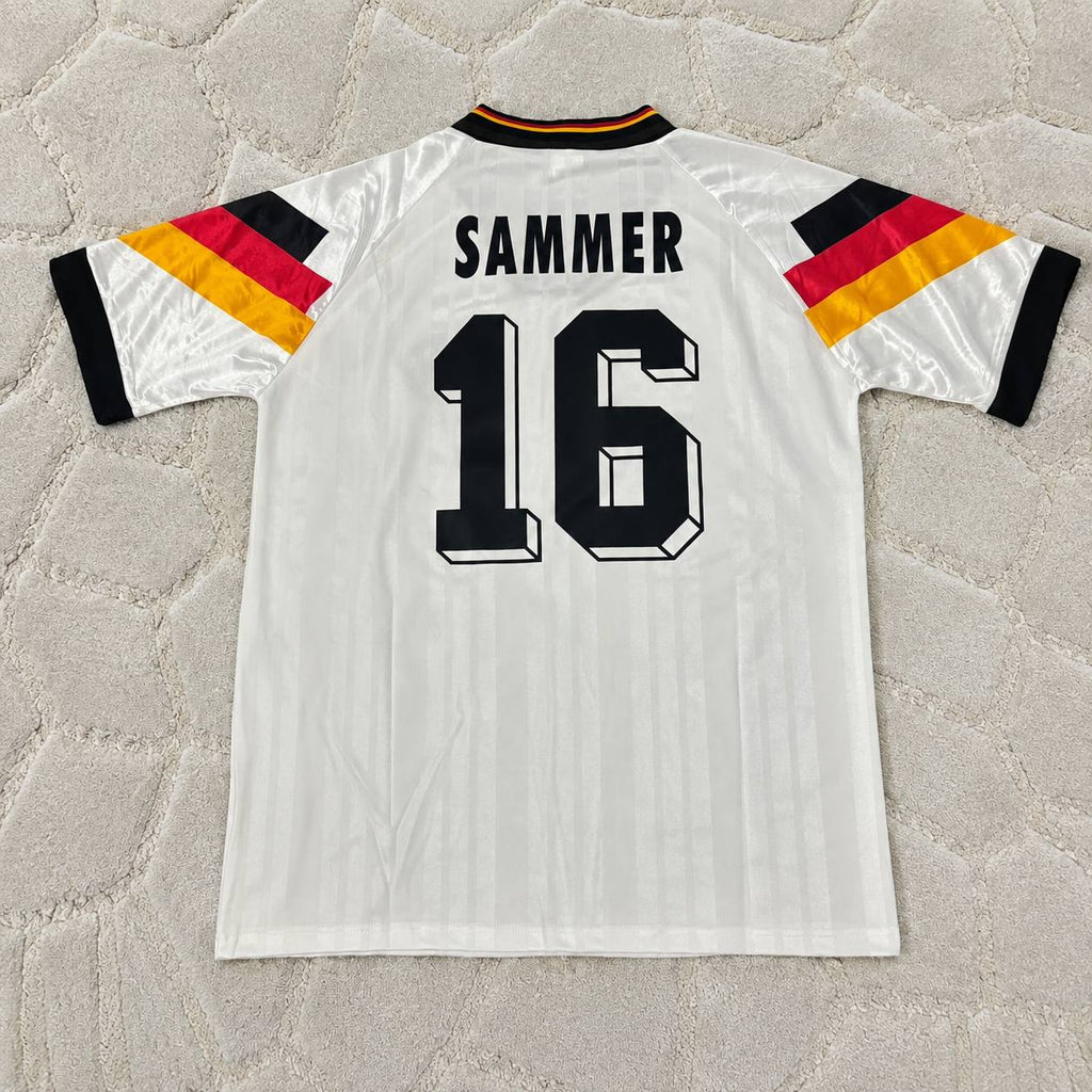 Matthias Sammer Deutschland 1992 Germany Retro Fußballtrikot