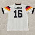 Matthias Sammer Deutschland 1992 Germany Retro Fußballtrikot