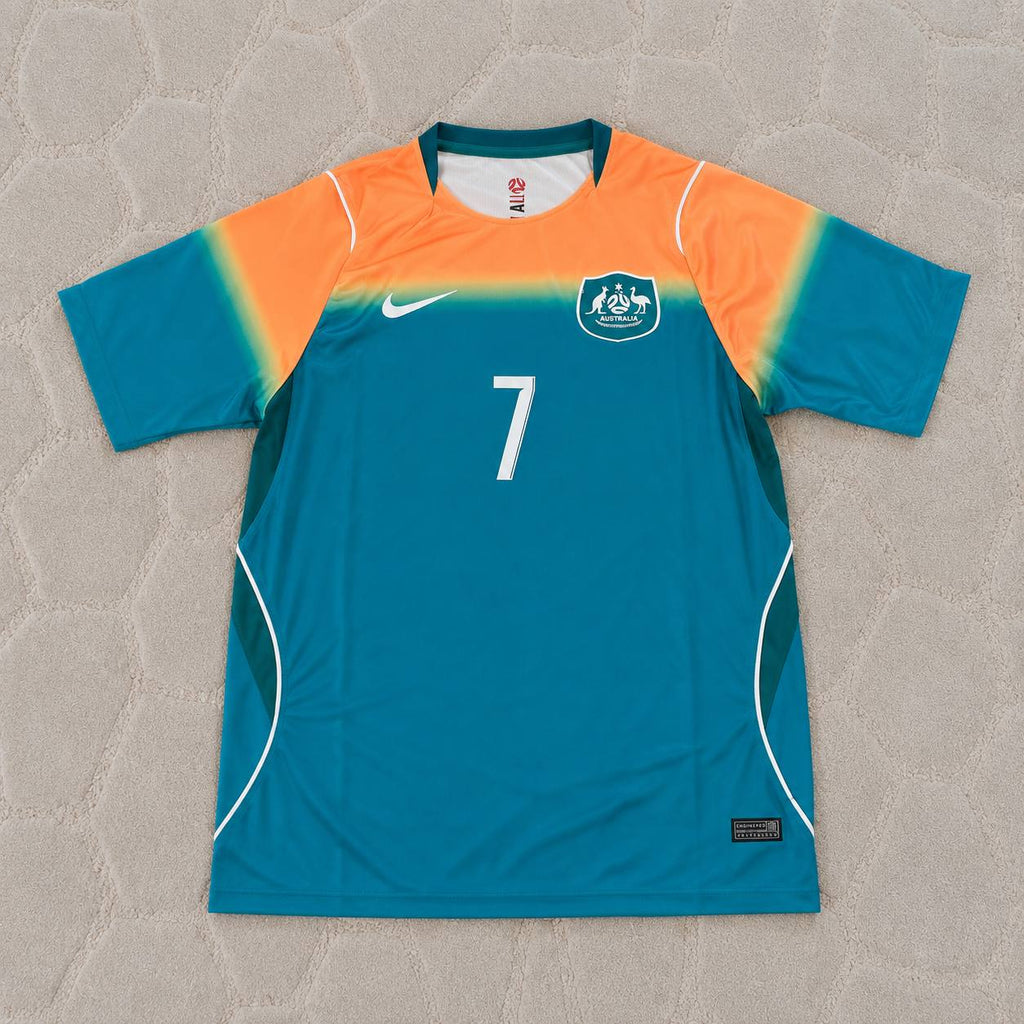 Nestory Irankunda Australia 2026 World Cup Away Football Jersey